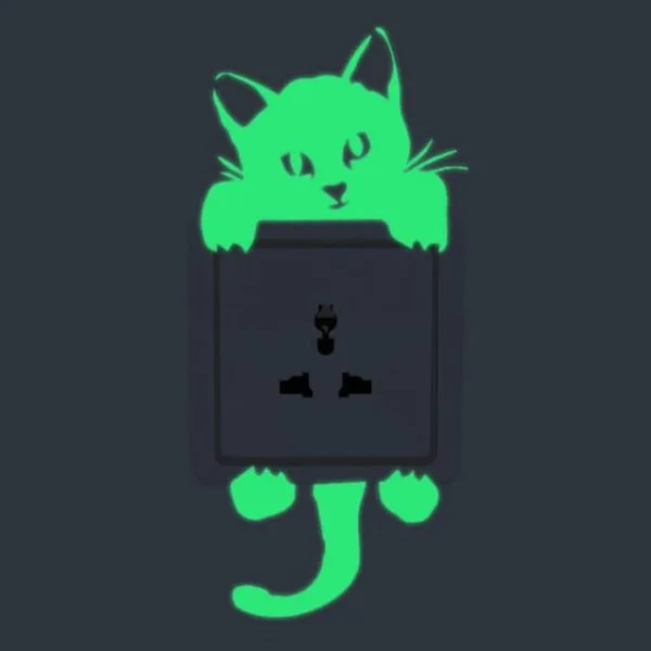 Night Light Pet Wall Sticker