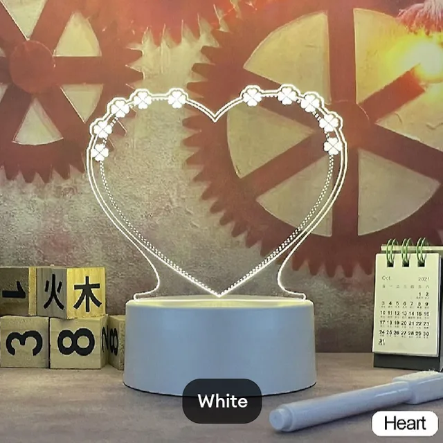 3D Love Flower Lamp
