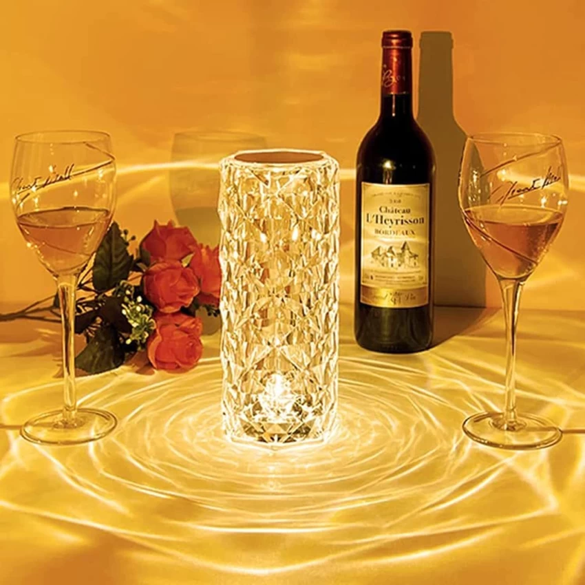 Rose Diamond Lamp