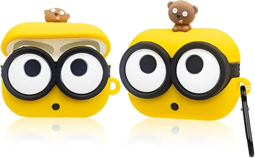 Minion Big Eyes (Only Cover) For Apple Airpods Pro and pro 2nd Gen