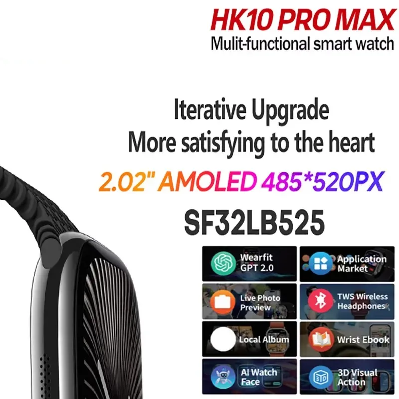 HK10 Pro  Smart Watch